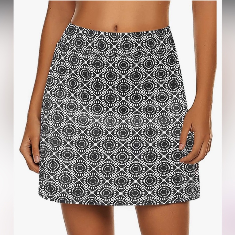 Patterned Skort
